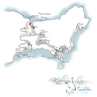 Map - Fontelina Capri